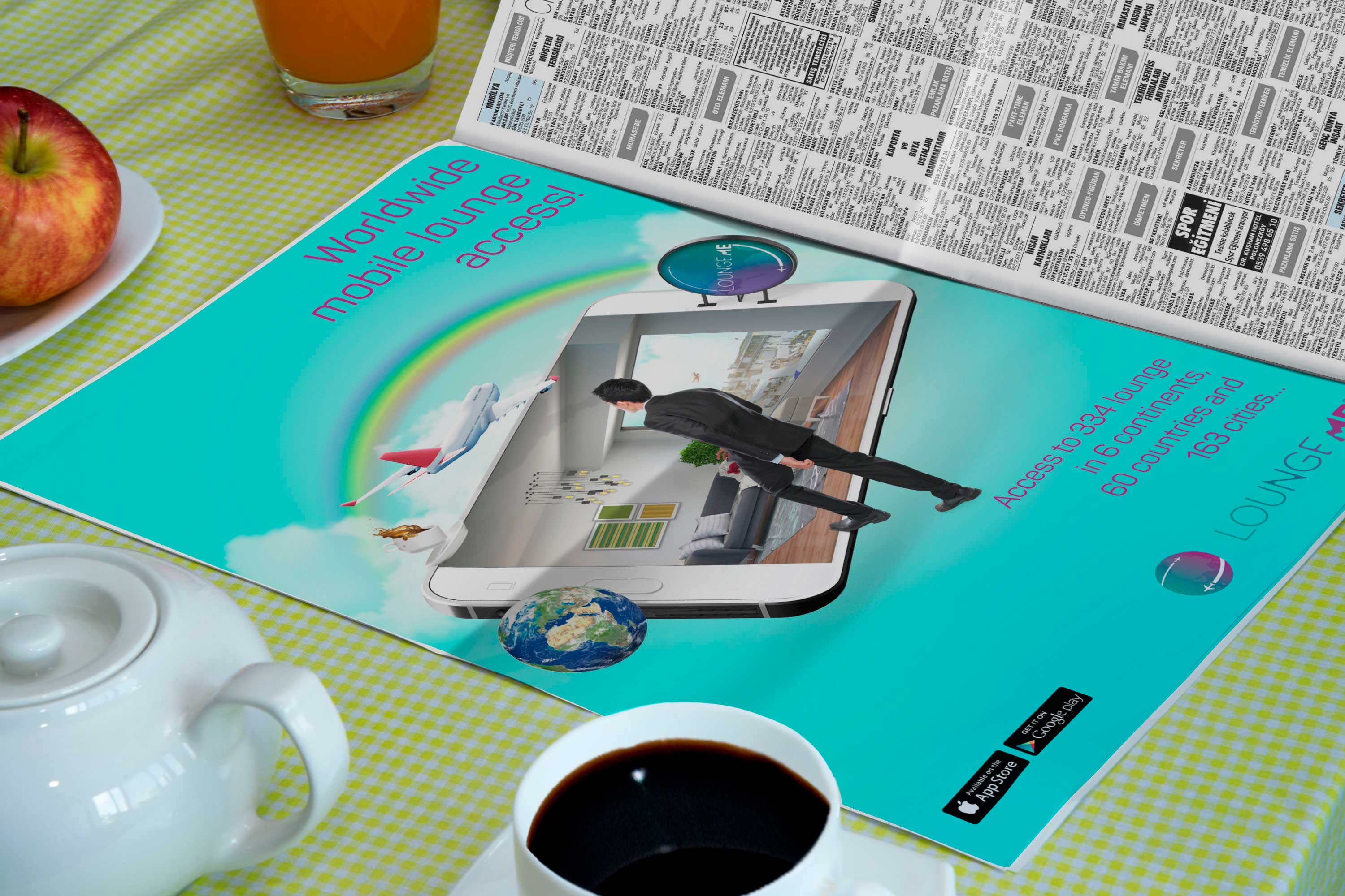 Tav Airport Lounge Me Advertising Campaign